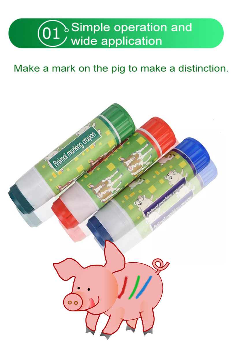 animal marking crayon
