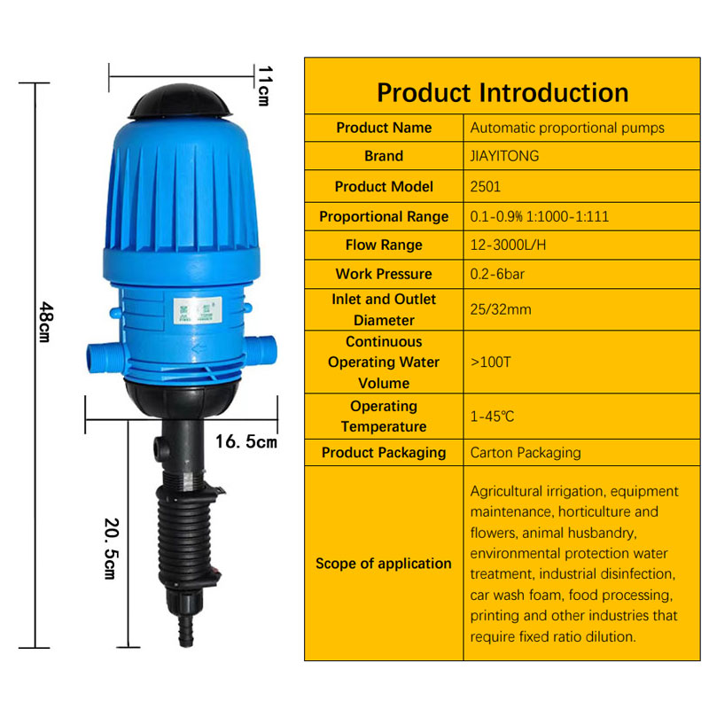 Automatic Liquid Proportional Pump