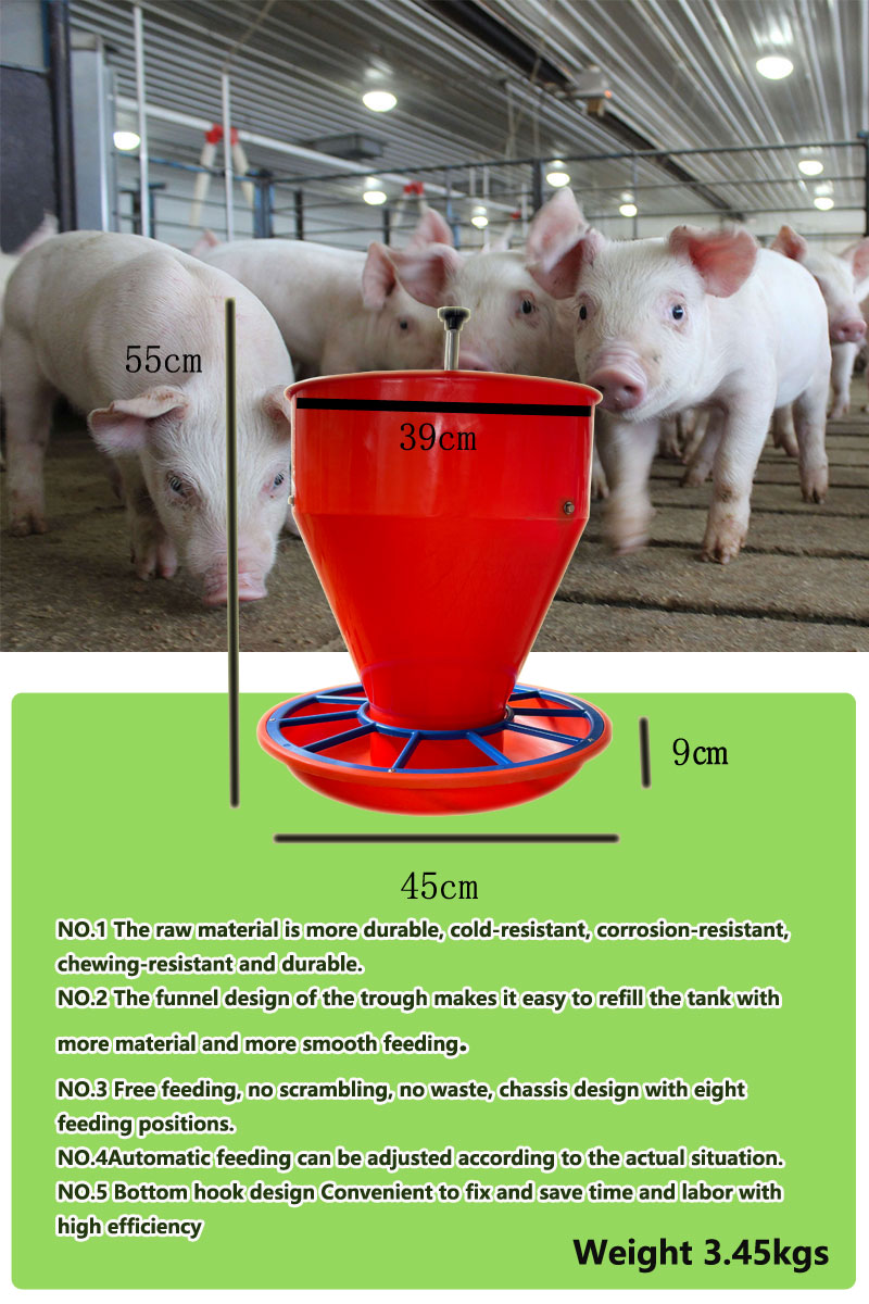 Automatic Piglet Feeder Thickened 30kg Automatic Feeder - Pig farming ...