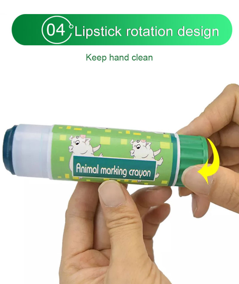animal marking crayon
