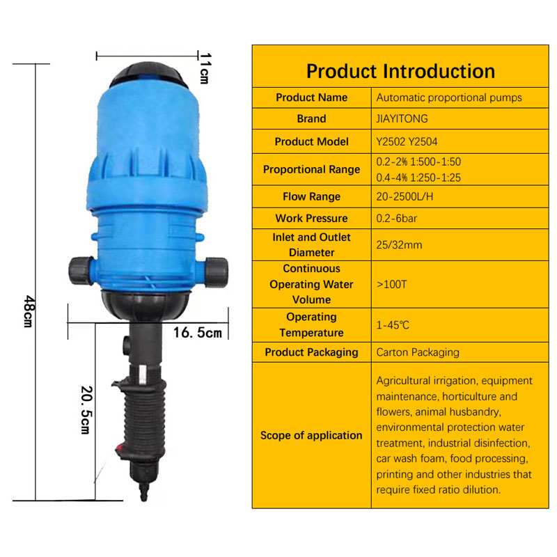 Automatic Liquid Proportional Pump